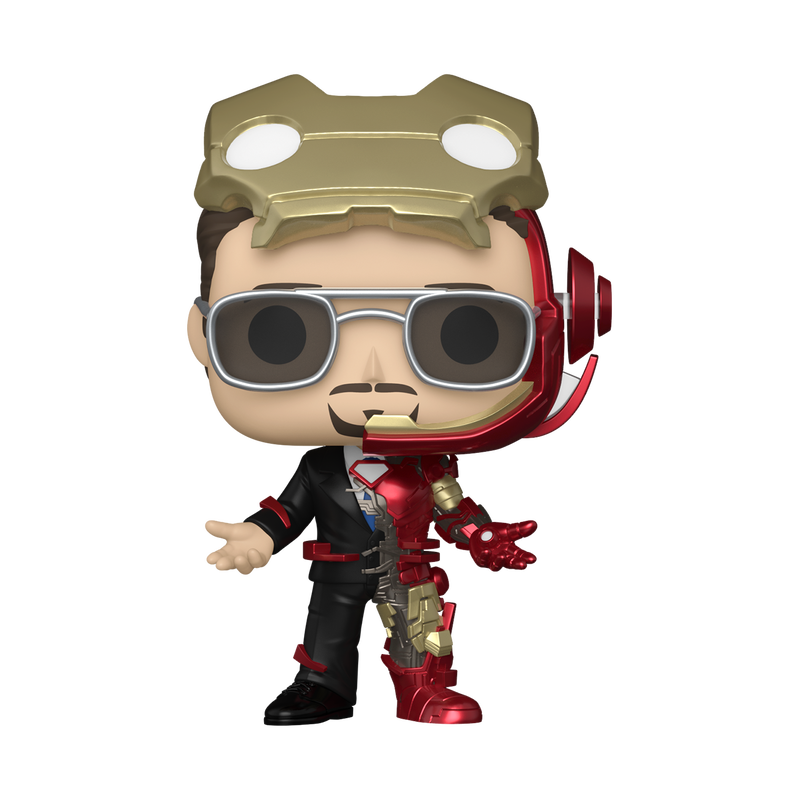 Funko Pop Marvel Tony Stark #1354 Expo sticker