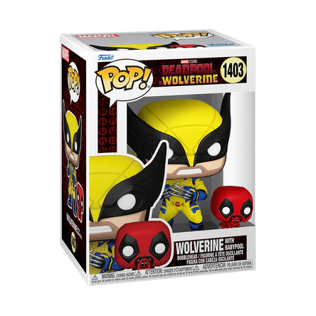 Funko Pop & Buddy: Deadpool y Wolverine - Wolverine y Babypool