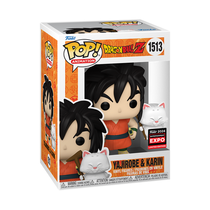 Funko Pop Dragon Ball Z Yajirobe and Karin Expo sticker