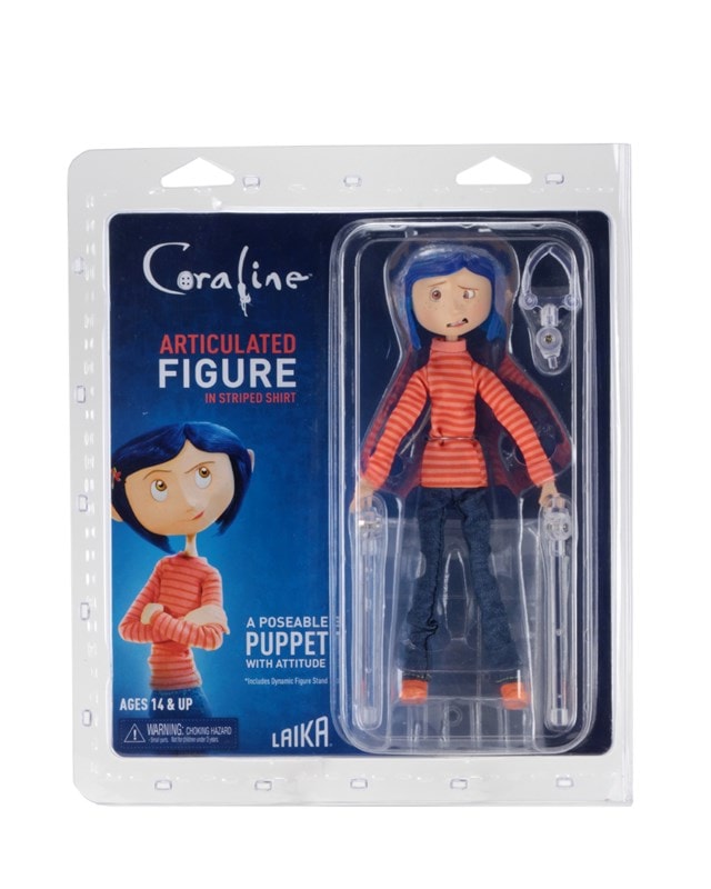 Neca – Coraline In Striped Shirt