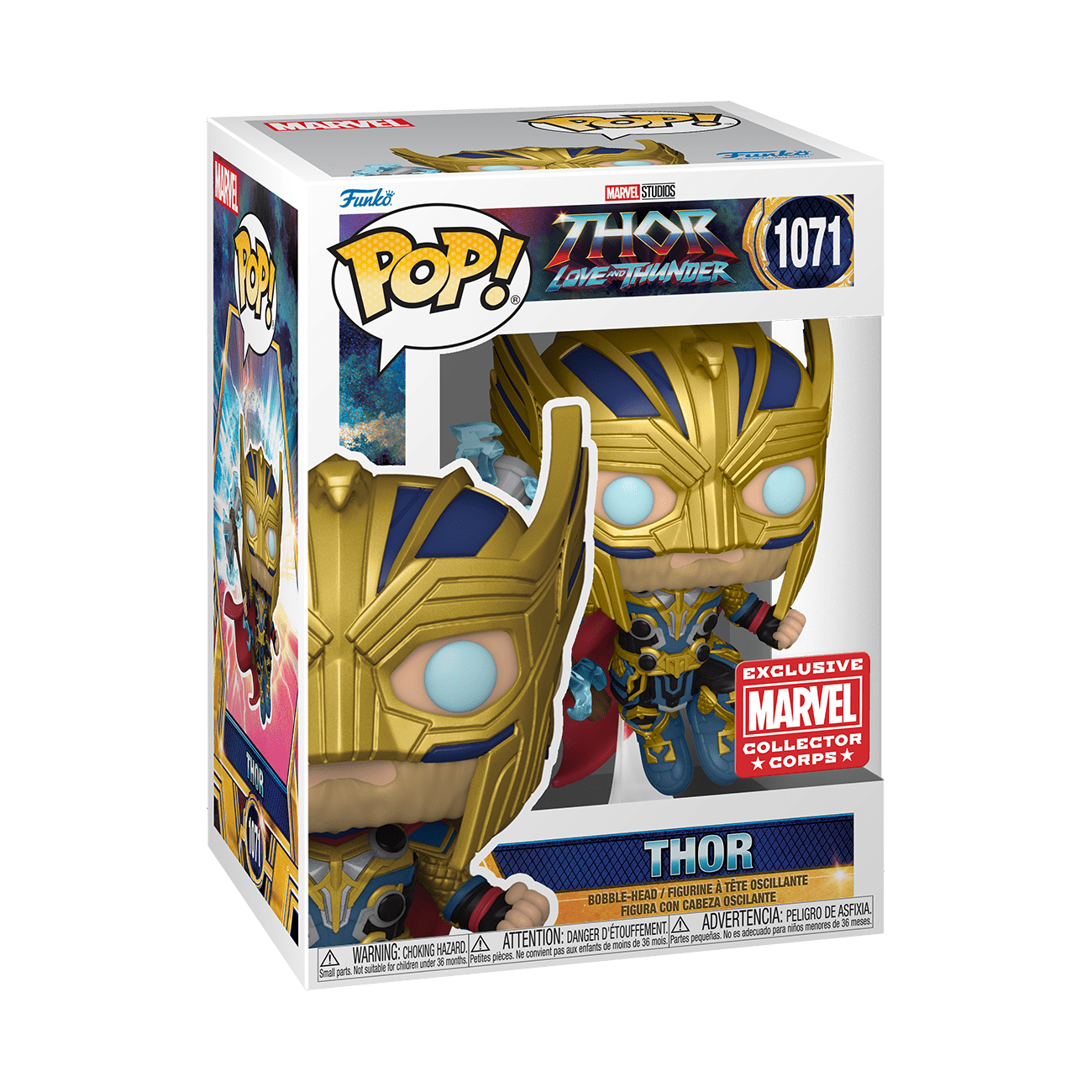 Funko Pop! Marvel: Thor Love & Thunder - Thor 1071 Collector Corps