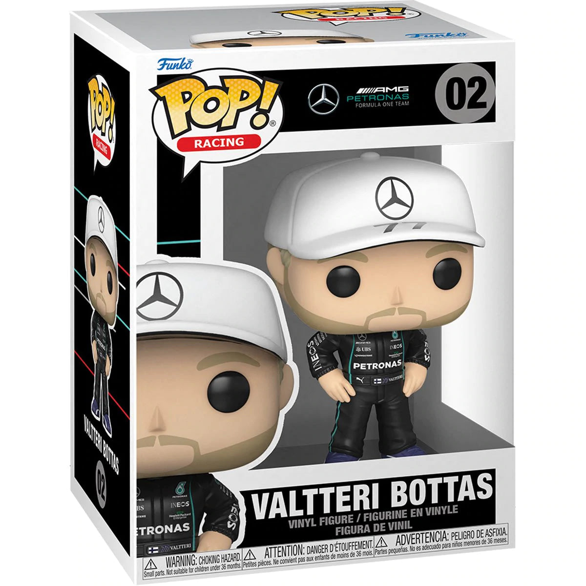 Funko Pop F1: Mercedes AMG Petronas - Valtteri Bottas