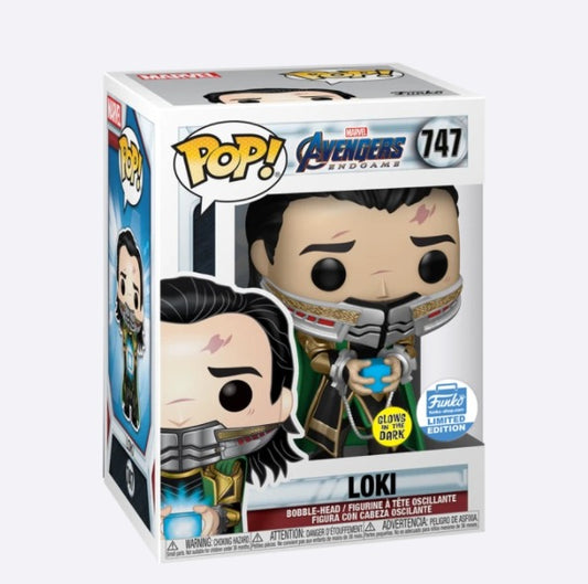 Funko Pop Marvel: Loki (Glow) - Avengers Endgame Funko Shop