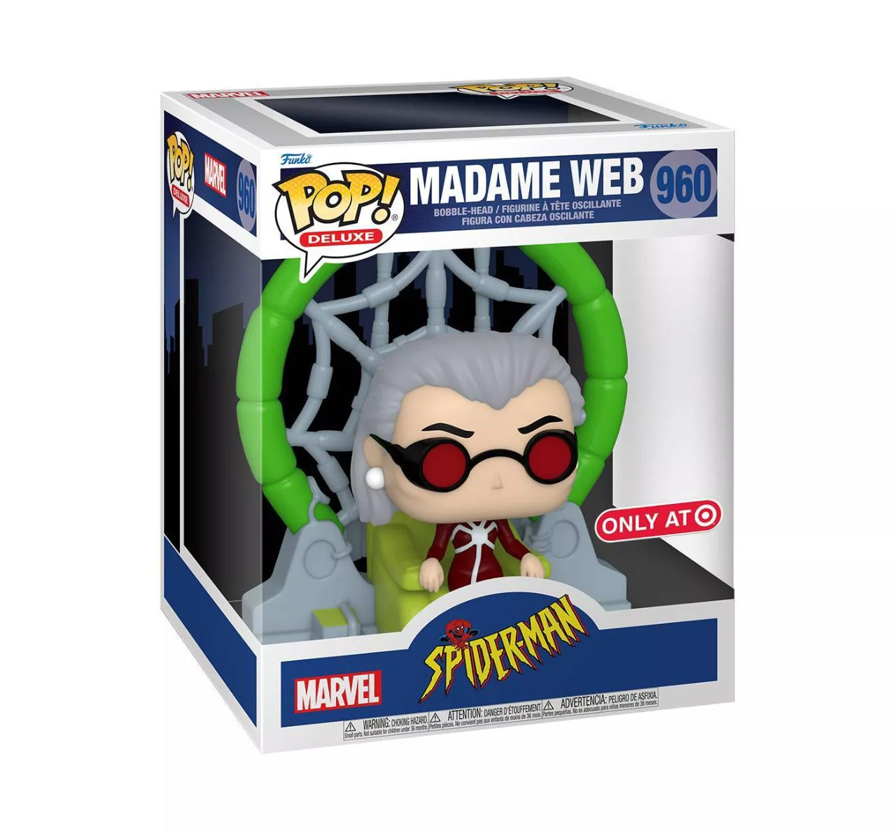 Funko Pop! Marvel: Animated Spider-Man - Madame Web