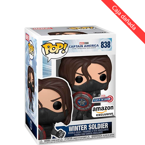 Funko Pop Marvel: Winter Soldier  Year of the Shield - Amazon Exclusive