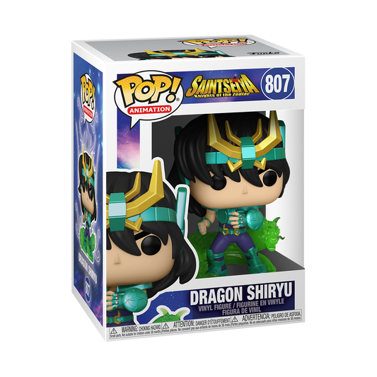 Funko Pop Caballeros Del Zodiaco dragon shiryu