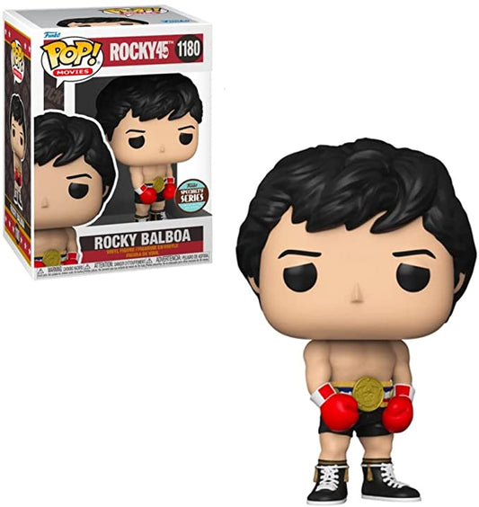Funko Pop Movies: Rocky 45 Aniversario - Rocky Cinturón Dorado Specialty