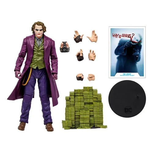 McFarlane Toys Batman DC Build-A The Dark Knight Trilogy The Joker