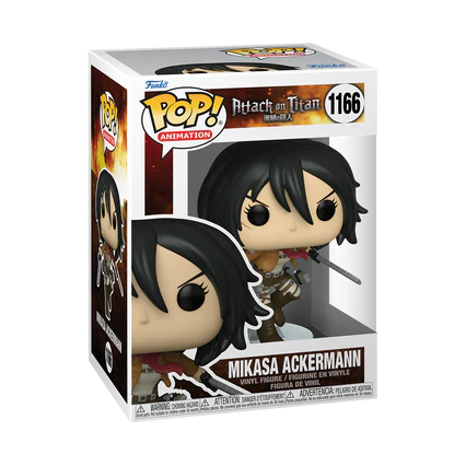 Funko Pop Animation: Attack on Titan - Mikasa Ackerman con Espada