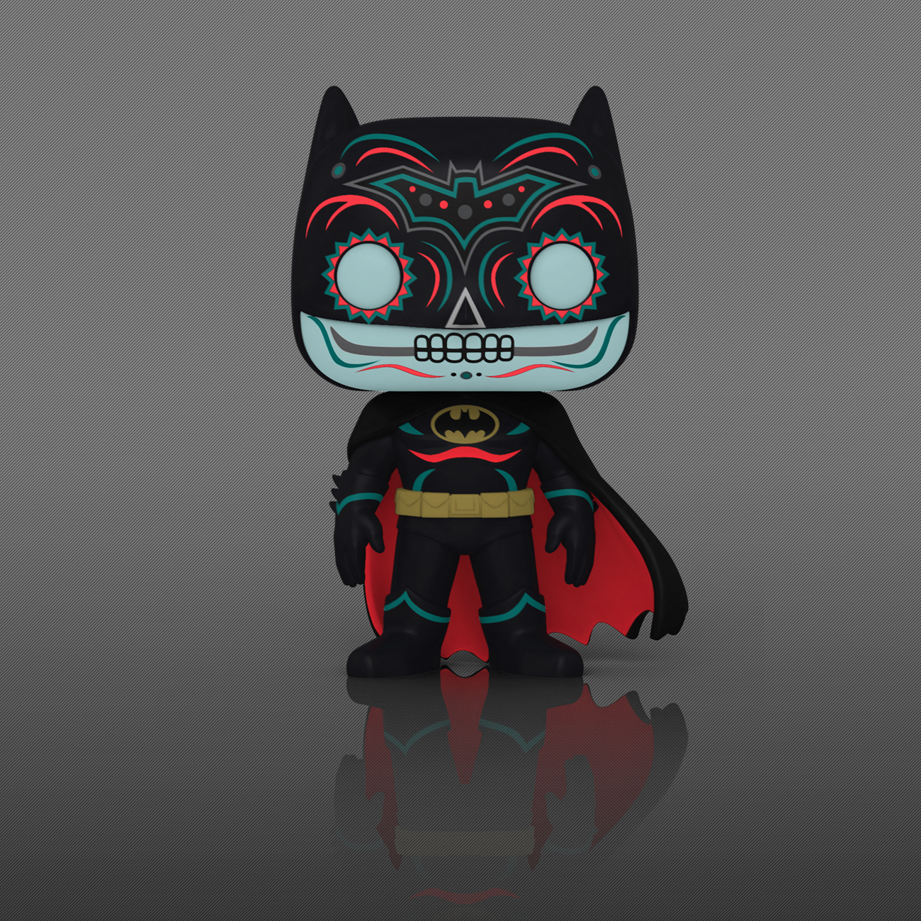 Funko Pop Heroes: Dia De Los DC - Batman Glow Exclusivo