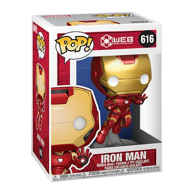 Funko Pop! Marvel: Worldwide Engineer Brigade - Iron Man