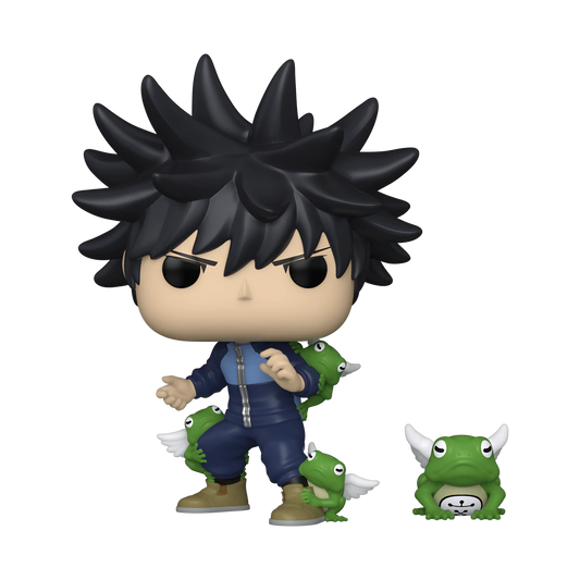 Funko Pop Animation: Jujutsu Kaisen - Megumi Fushiguro con Ranas Exclusivo