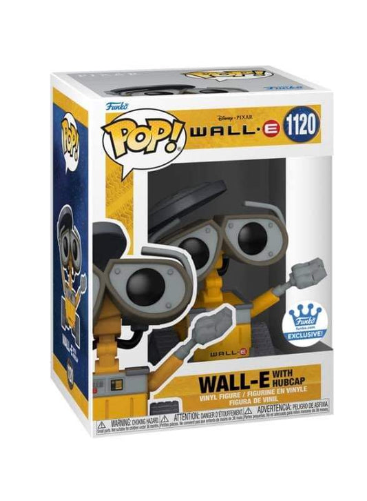 Funko Pop Disney: Wall E - Wall E con Tapa de Basura Exclusivo