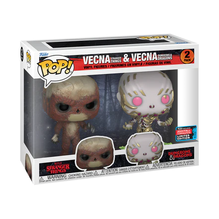 Funko Pop! vecna stranger things and vecna dungeons & dragons 2-pack