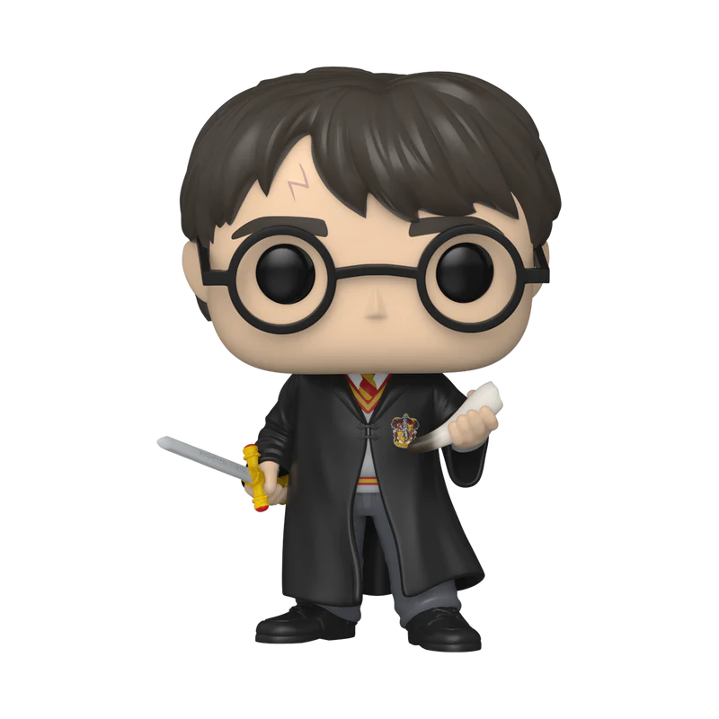 Funko Pop! harry potter with basilisk fang and sword
