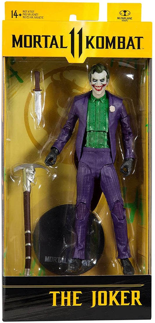 McFarlane Toys: Mortal Kombat Figure - The Joker 7" Action Figure with Accessories