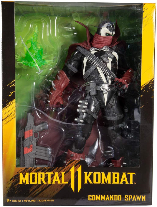 McFarlane Toys - Mortal Kombat Figure - Commando Spawn Dark Ages Skin Deluxe Figure