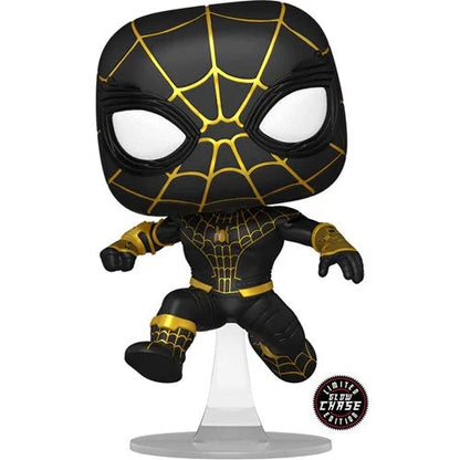 Funko Pop Spider-Man: No Way Home Unmasked Spider-Man Black Suit - AAA Anime Exclusive - CHASE