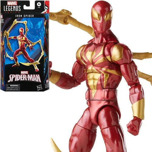 Hasbro Marvel Legends Iron Spider Caja dañada