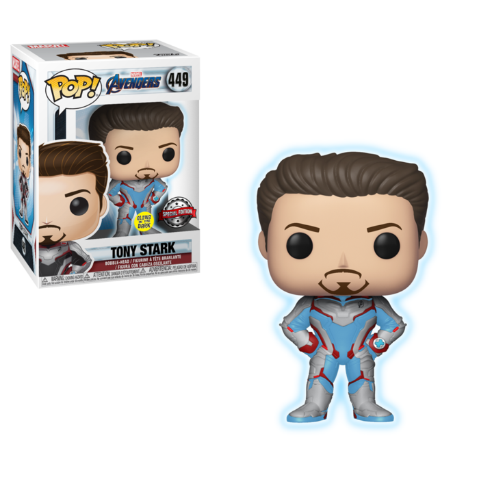 Funko Pop Marvel Tony Stark Quantum Realm Suit