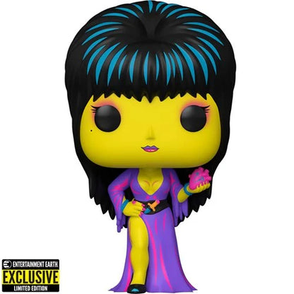 Funko Pop Elvira Black Light - Entertainment Earth Exclusive