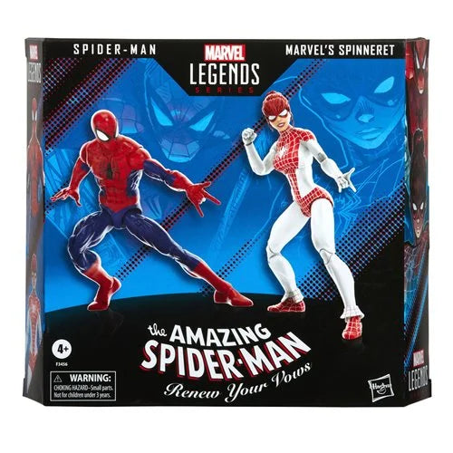 Hasbro Marvel Legends Spider-Man y Spinneret Paquete de 2