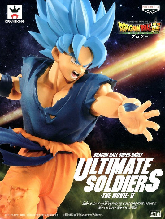 Banpresto Dragon Ball goku blue Ultimate Soldiers