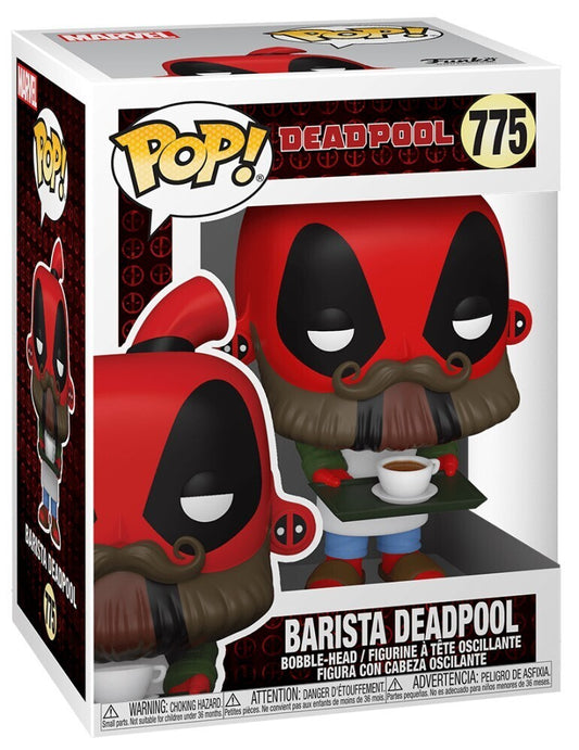 Funko Pop Marvel: Deadpool 30 Aniversario - Deadpool Barista