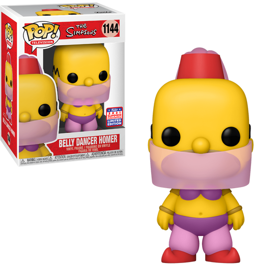 Funko Pop Television: The Simpsons - Belly Dancer Homero Summer Convention