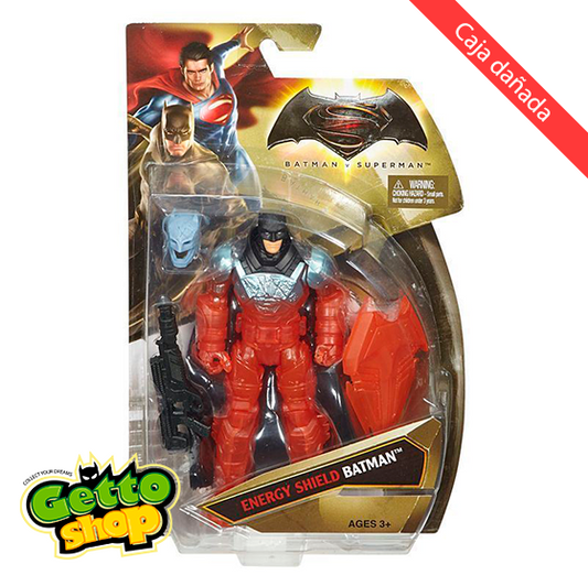 Figura de Acción Batman vs superman: batman escudo magnético