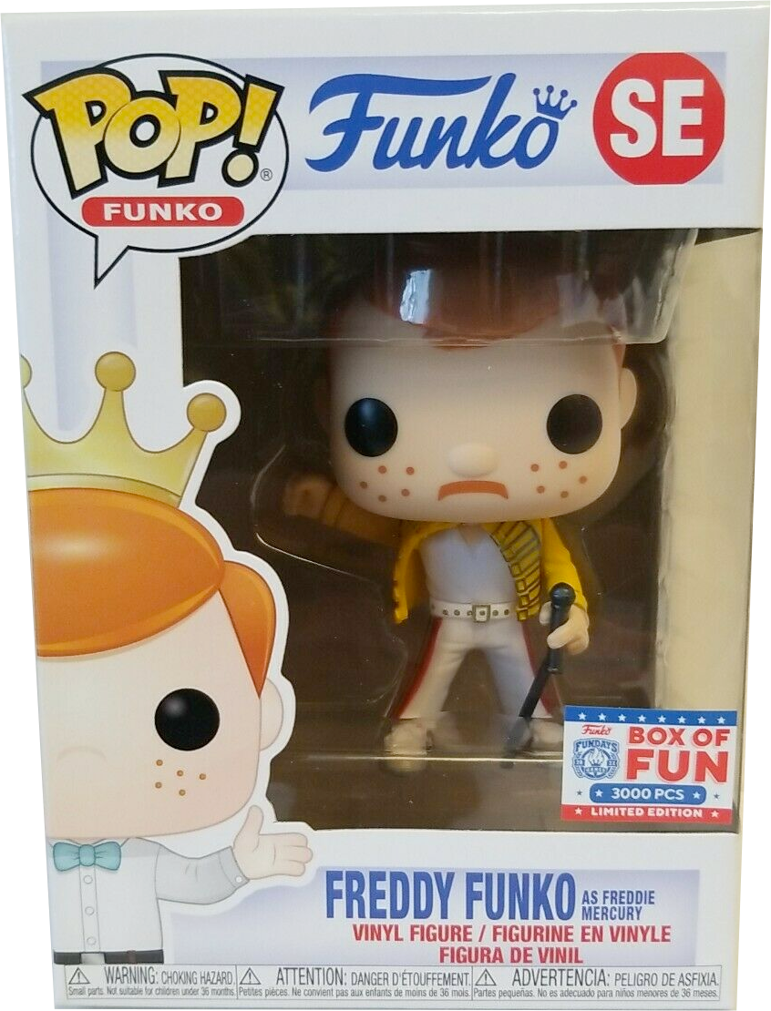 Funko Pop: Freddy Funko as Freddie Mercury