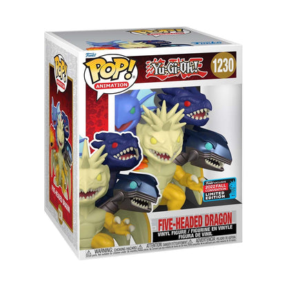 Funko POP! Super Animation: Yu-Gi-Oh! Five-Headed Dragon Fall Convention Exclusive