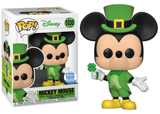 Funko Pop Disney: Mickey - Mickey de la Suerte Exclusivo Funko Shop
