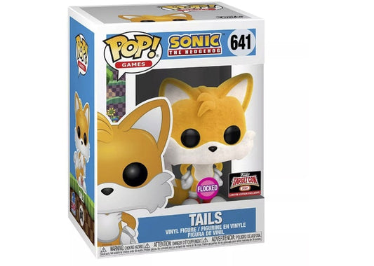 Funko Pop Games: Sonic - Tails (Flocked) (Target Exclusive)