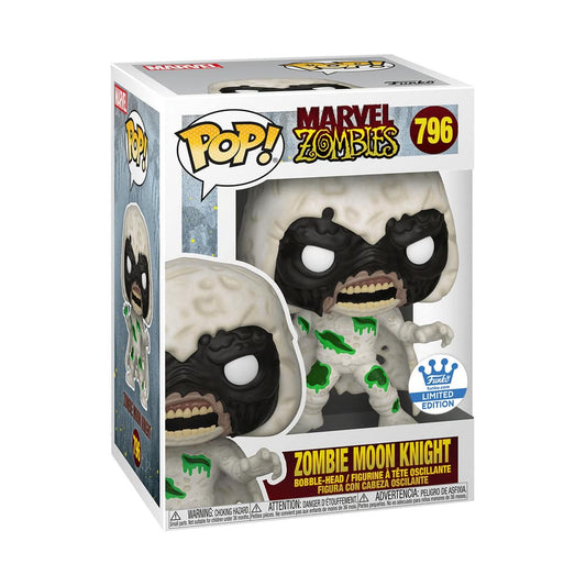 Funko Pop Marvel: Marvel Zombies - Zombie Moon Knight Exclusivo Funko Shop