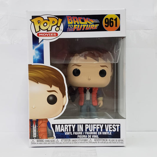 Funko POP Movies: BTTF- Marty in Puffy Vest