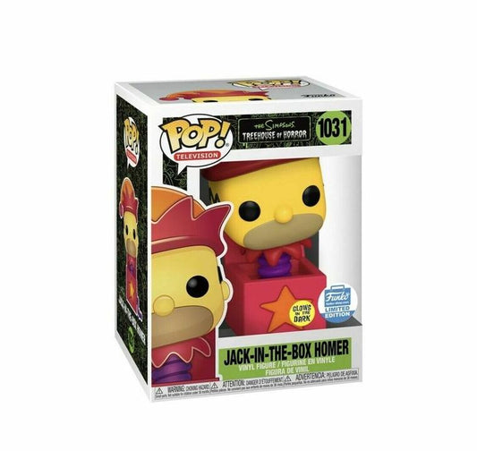 Funko Pop TV: Simpsons - Jack-In-The-Box Homer (Homero) Glow In The Dark