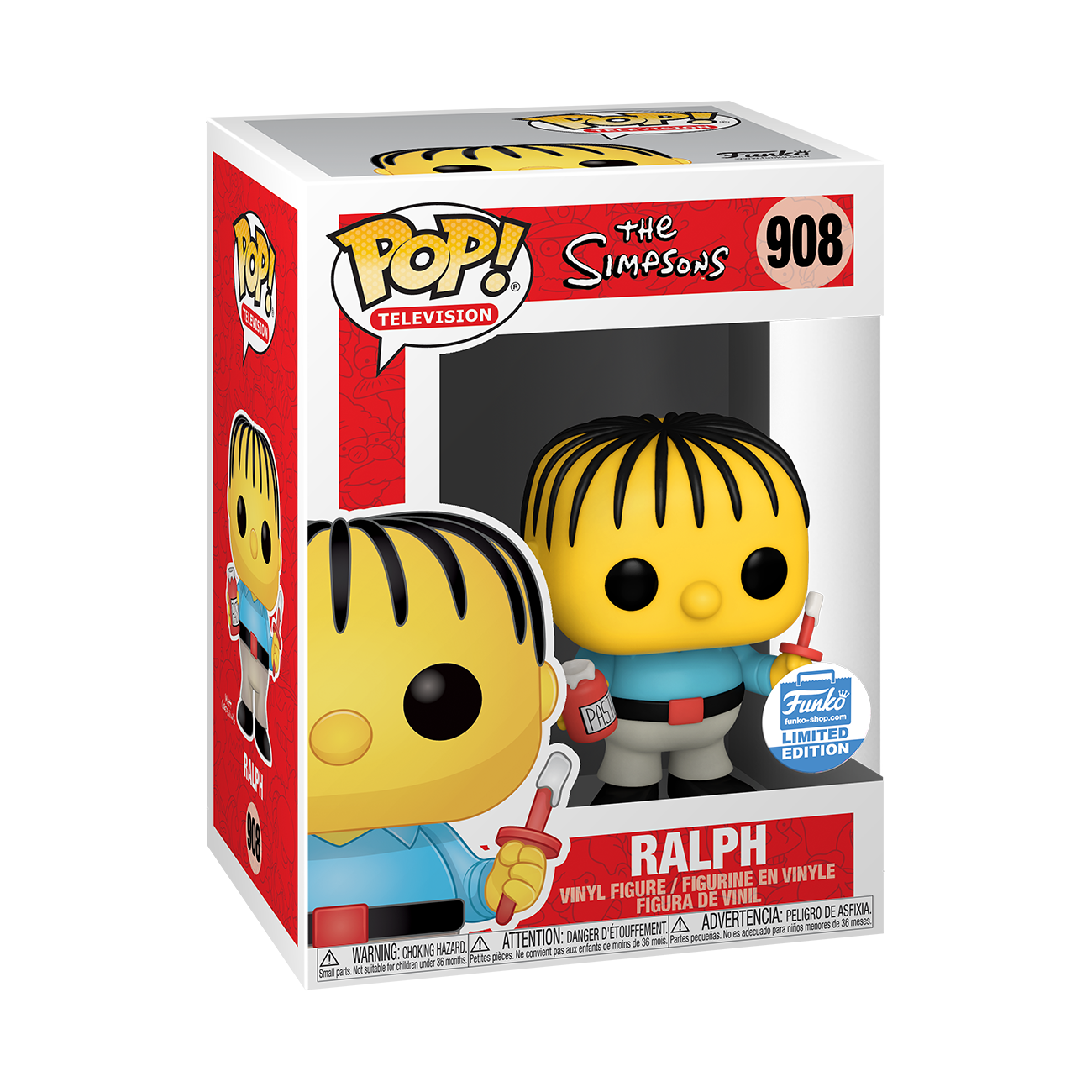 Funko Pop Animation: Simpsons Rafa Gorgori Exclusivo Funko Shop Ralph