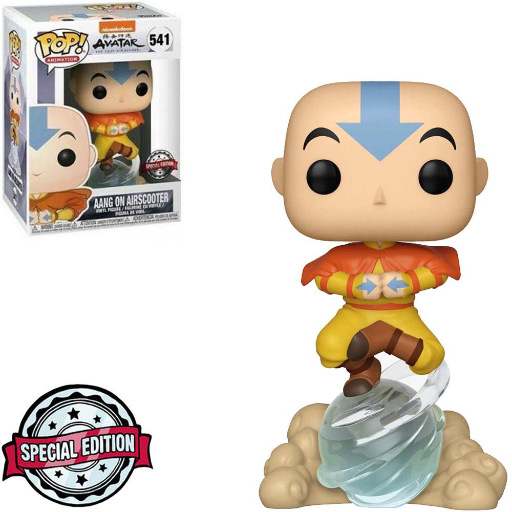 Funko Pop Avatar El Ultimo Maestro Del Aire: Aang On Airscooter Special Edition