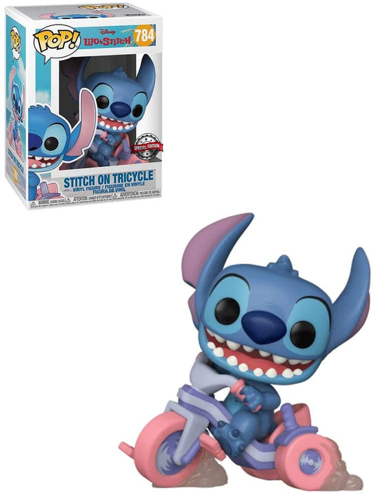 Funko Pop Deluxe: Lilo y Stitch - Stitch en Triciclo Special edition