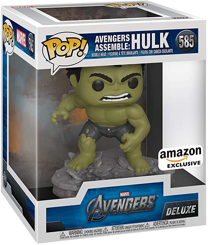 Funko Pop Deluxe, Marvel: Avengers Assemble Series - Hulk Amazon Exclusive
