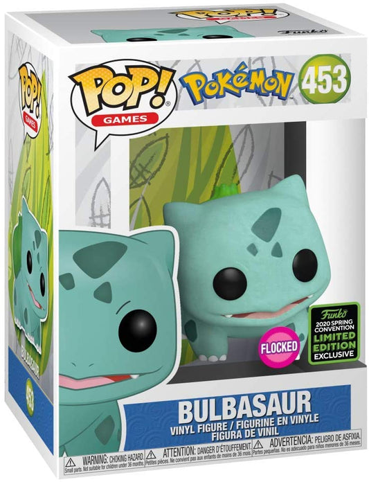 Funko Pop Games Bulbasaur (Flocked) Shared