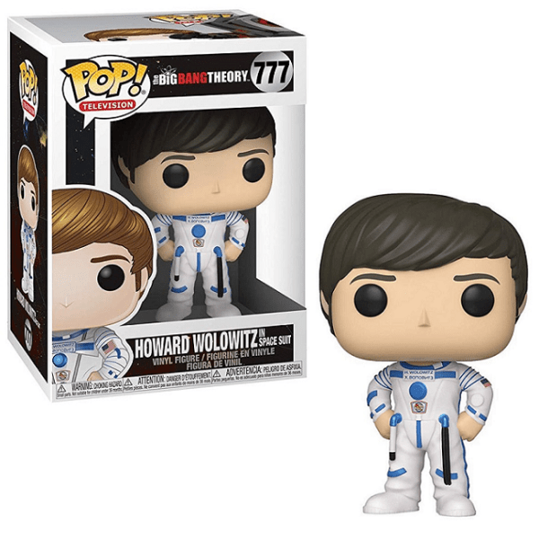 Funko Pop The Big Bang Theory Howard Wolowitz In Space Suit 777