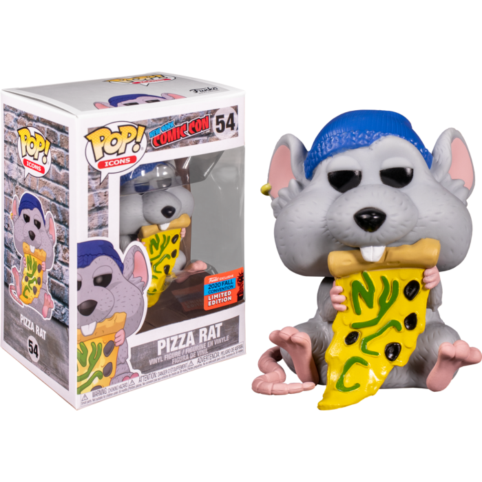 Funko Pop Icons: Nycc Pizza Rat Fall Convention