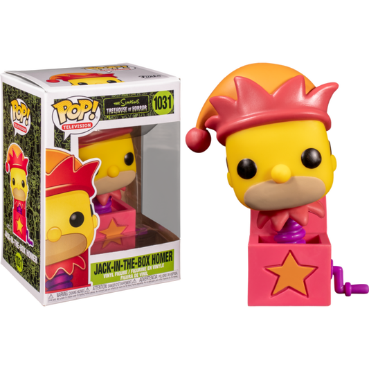 Funko Pop La casita del horror: Jack In The Box Homer