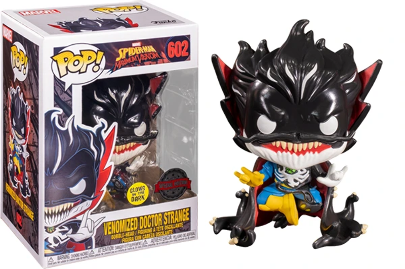 Funko Pop Marvel Venomized Doctor Strange Glow In The Dark