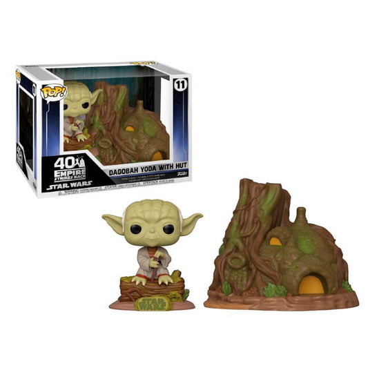 Funko pop Star Wars dagoba Yoda with hut