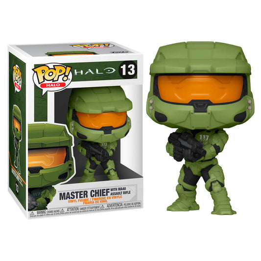 Funko Pop Halo Master Chief with MA-40 Assault Rifle