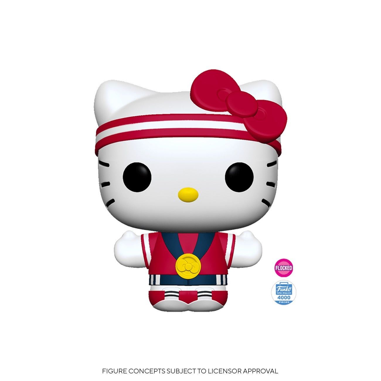Funko Pop! Hello Kitty - Hello Kitty Gold Medal Flocked