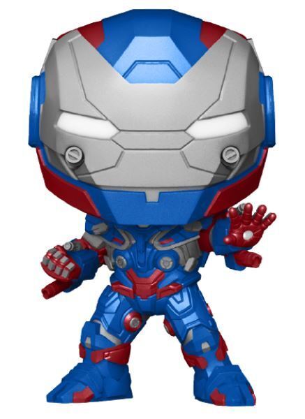 Funko Pop Avengers Endgame  Iron Patriot (Metallico)
